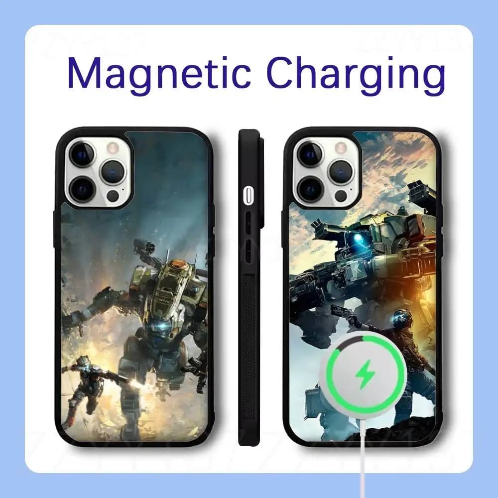 Game T-Titanfall 2 Phone Case For iPhone 18,17,16,15,14,13,12,Pro,Max,Plus Magnetic Wireless Charge Cover