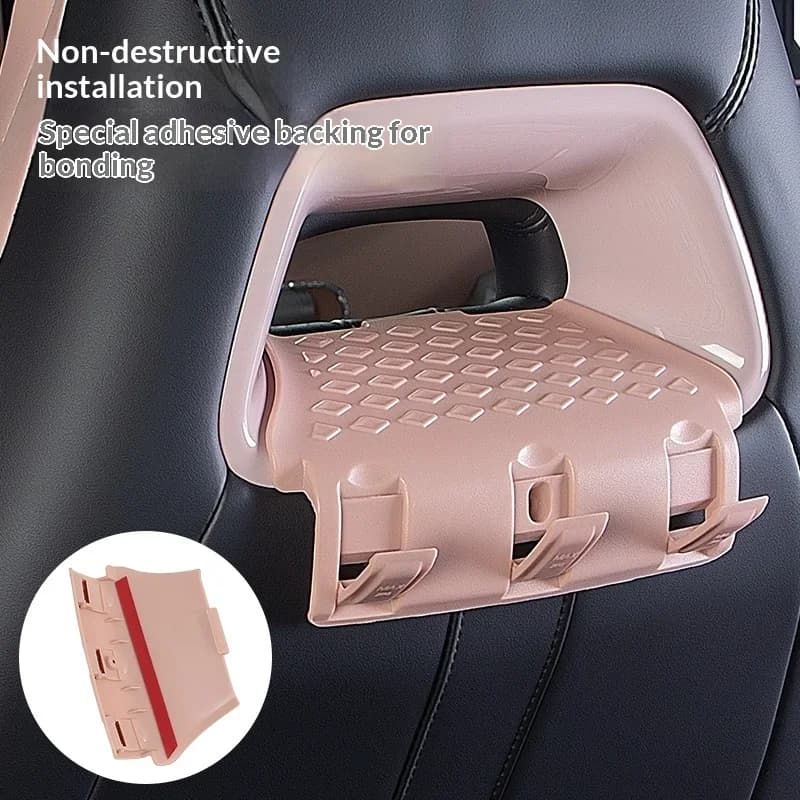 For Byd Dolphin Surf Dolphin Mini Hidden Seat Hook Car Seat Back Storage Rear Row Organizer