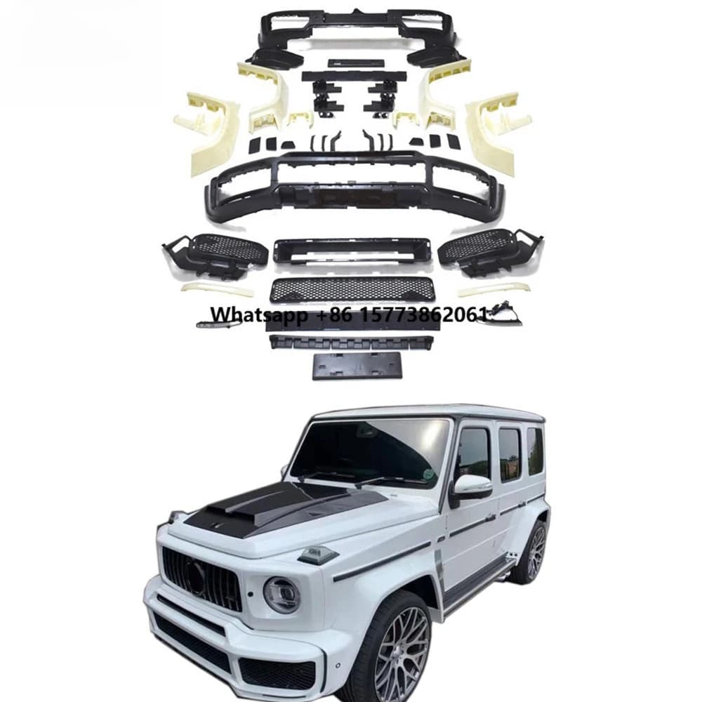 Full Set PP Material W464 BA B700 Style Wide Body Kit Facelift Upgrade Set Car Tuning G Class W464 G500 G63 2019y~ New Body Set