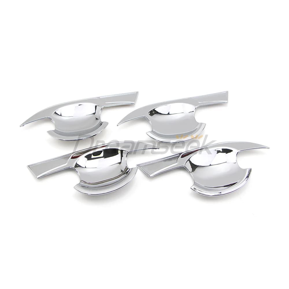 For Nissan X-Trail Rogue T33 2021+ Car Exterior Door Handle Bowl Cup Cover ABS Chrome Molding Trim 4PCs
