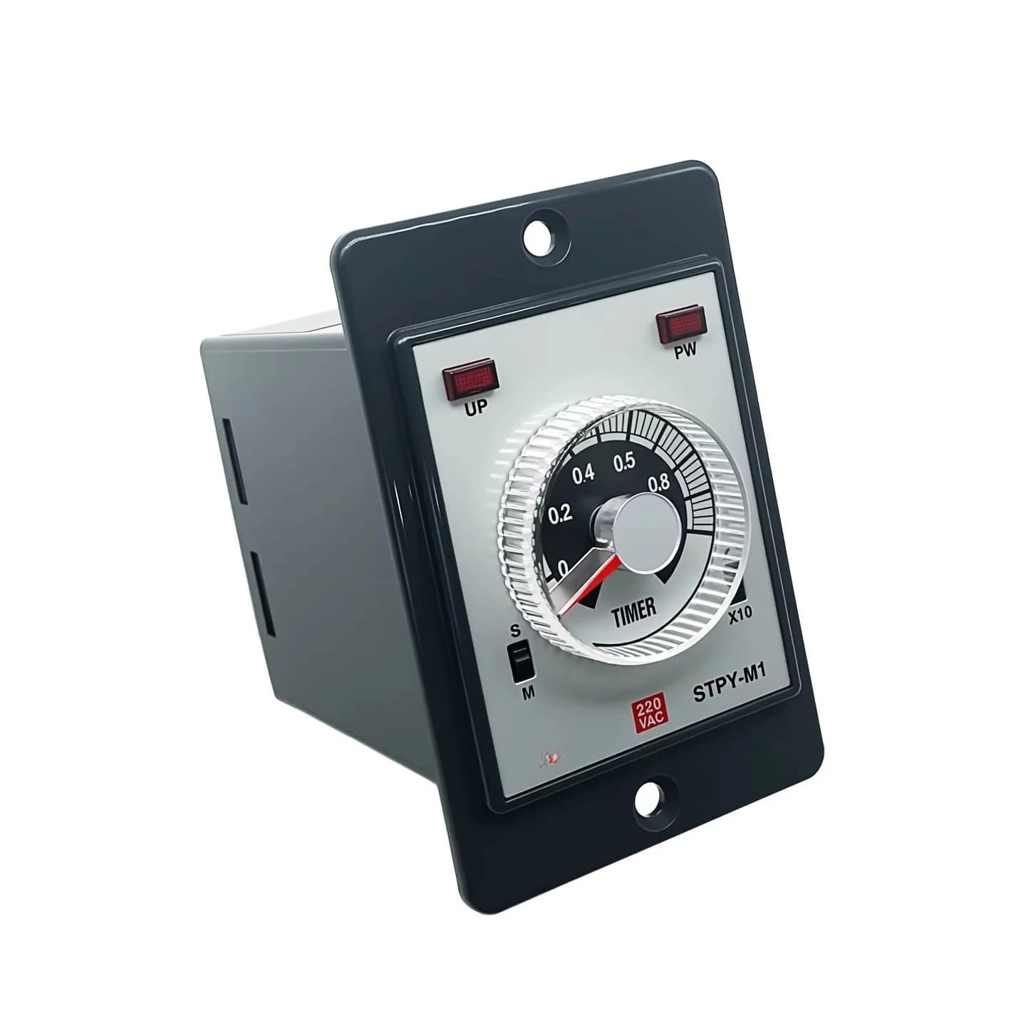 STPY-M1 Series STPY 220VAC 8PIN Minute Second Adjustable 10X Hand Knob Time Relay