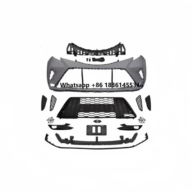For 21-23 Sienna for Modifying the XSE Sport Front Grille the Front Rear Bumper Grille Kit Accessories of Sienna Suitable