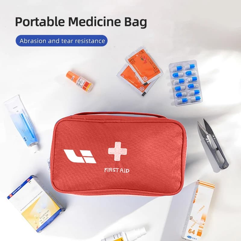 New Car Portable Medicine Bag Medication Organizer Kit Storage Bag For Leading Ideal Lixiang Li L7 L8 L9 ONE 2022 2023