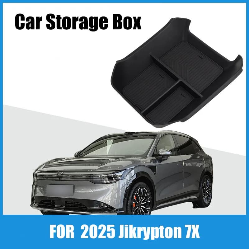 Suitable for 2025 Jikrypton 7X central control lower storage box storage car supplies