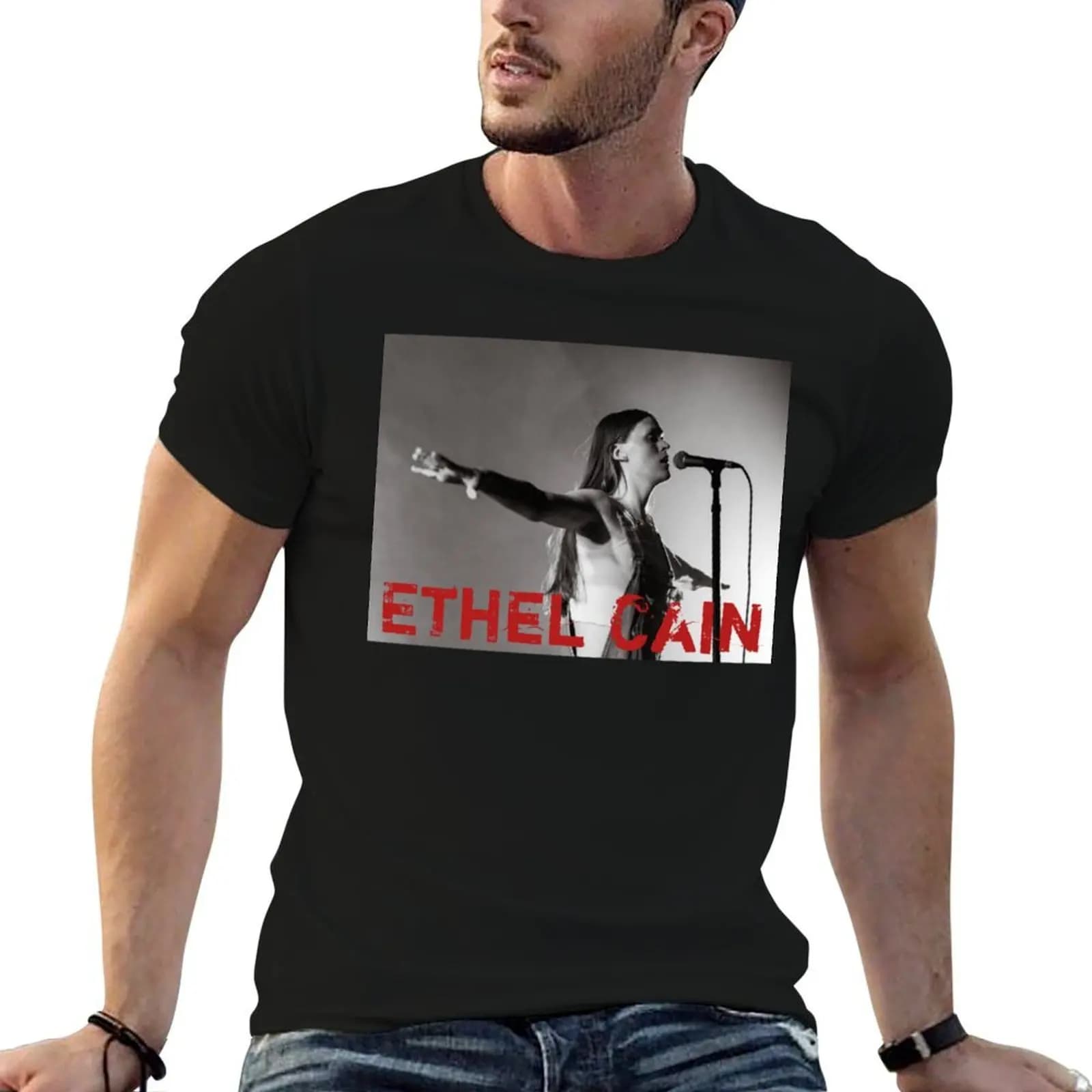 Ethel cain 1 T-Shirt man t shirt Louboutins t shirt men 100℅ cotton