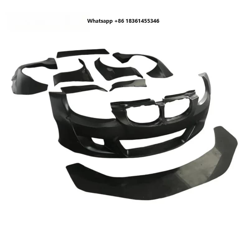 For 3 Series E92 E93 Upgrade High Quality Body Kit Front Bumper Car Accessories Peect Fit Kit Rocket Rit Style Body Kit