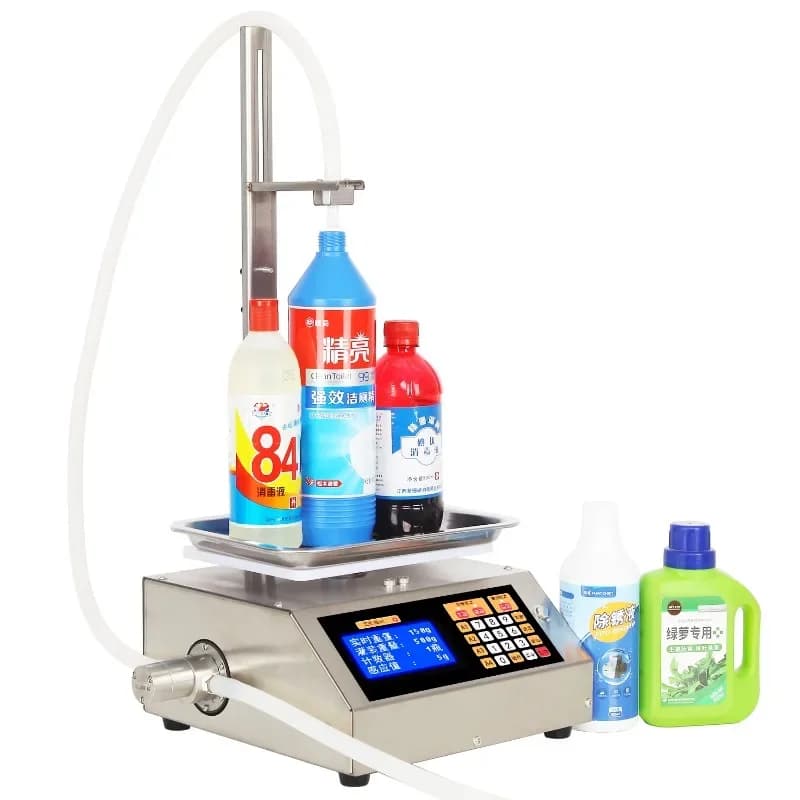 Magnetic pump filling machine Corrosion-resistant liquid toilet cleaning spirit disinfectant oil pollution net semi-automatic