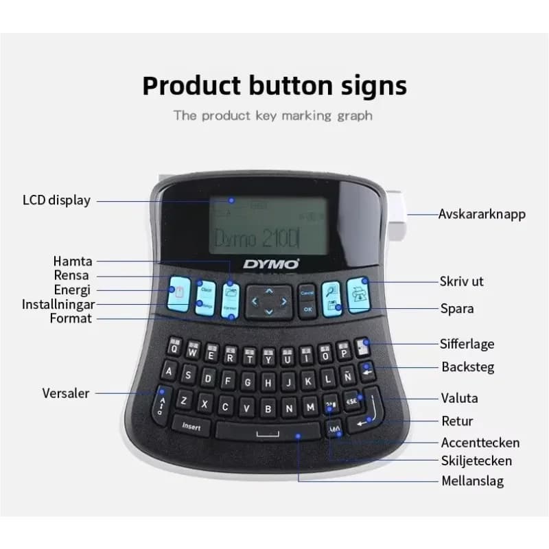 LabelManager210D Self-adhesive Cable Label Printer LM160/LM280/420P