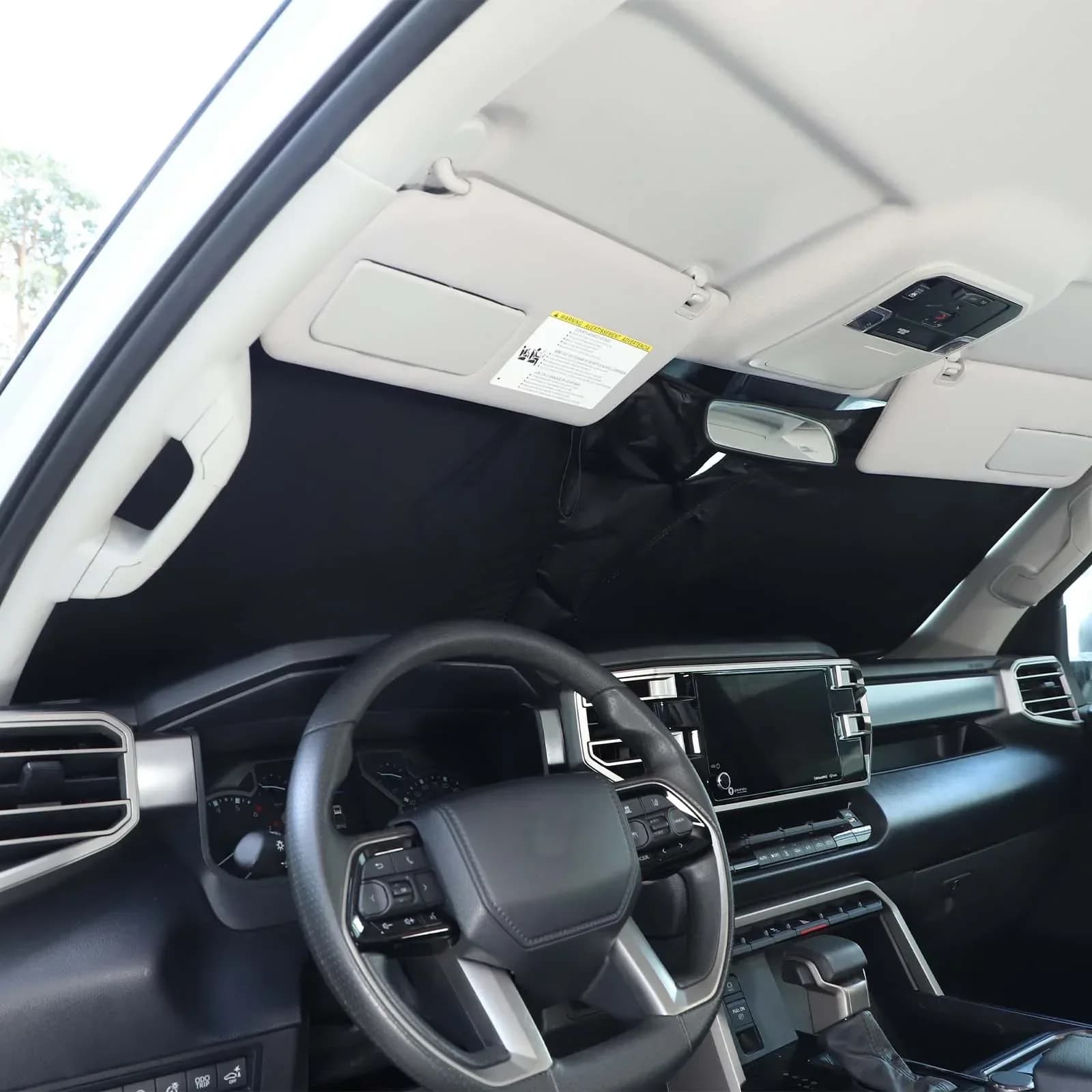 For Hummer H3 2005-2009 Cloth Silver Car Front Windshield Sunshade Sun Protection Visor Sunshade Car Accessories