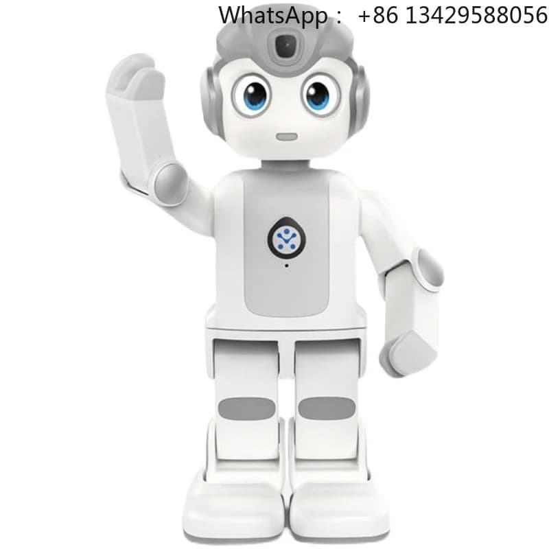 AI Wukong Plastic Smart Educational Robot Children's Companion Intelligent Humanoid LCD Display Can Talk Remote Monitoring Toy