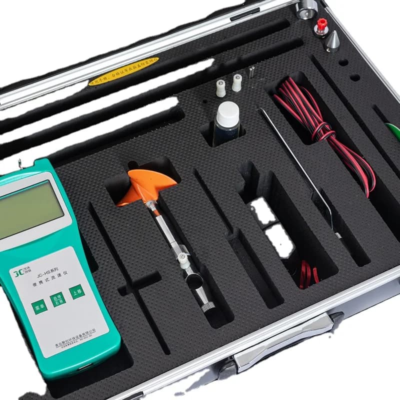 Portable Propeller Flow Meter  Customizable Hydrological for Test Instrument with OEM Support