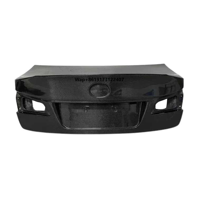 High Quality Carbon Fiber Rear Trunk Lid for 2006-2012 Is for Rear Trunk Cover Perfect Fitment