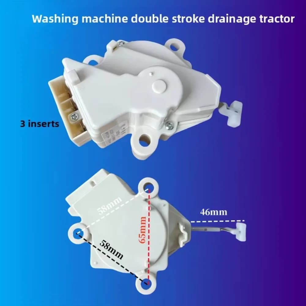 For washing machine tractor drain valve motor hand-rubbed double-stroke XPQ-6A hydration motor washing machine