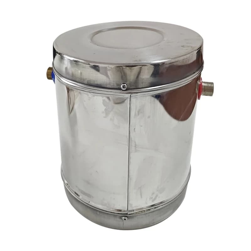 Various styles of solar water heater parts Solar water heater auxiliary water tank