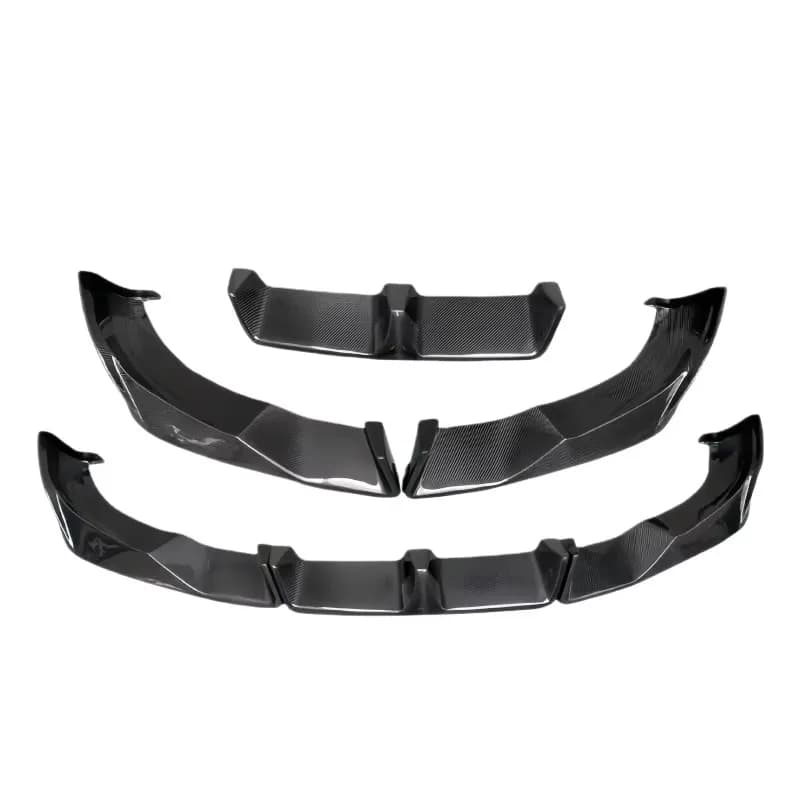 New Carbon Fiber Front Lip Spoiler & Chin Decoration with Rear Bumper Upgrade for X5 G05 (LD Style) 2019-2023