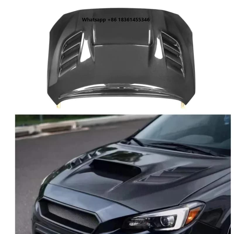 For WRX/STI 11th Gen 2015-2021 Good Fitment Front Hood Cover with Vent