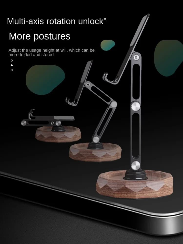 mobile phone stand desktop aluminum alloy tablet lazy person stand iPad universal rotation