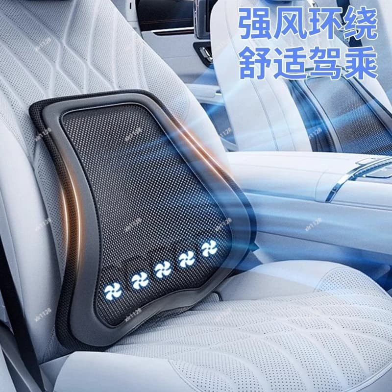 Breathable Lumbar Waist Support Pillow Car Office Seat Back Cushion Driving Waist Protector Pad