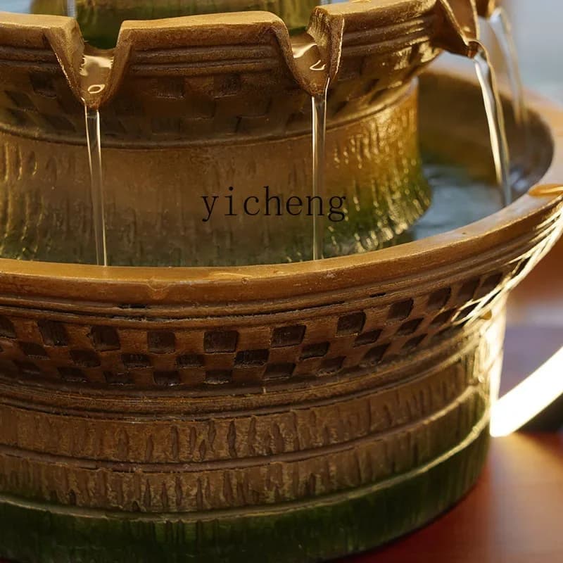 u18Indoor Office Desk Circulating Water Fountain Living Room Decoration Ornament vintage home decor