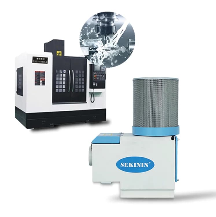 High Quality DMS High-efficiency Filtration Filter Type Horizontal Oil Mist Collector for CNC Lathes