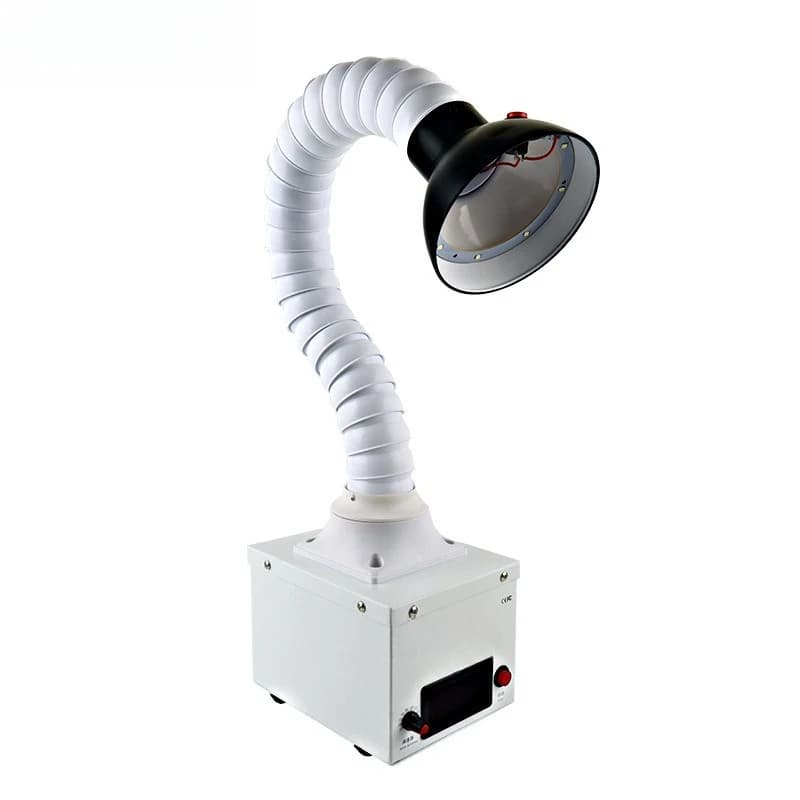 Smoke purifier three-layer filter, suitable for mobile phone maintenance and efficient smoke exhaust