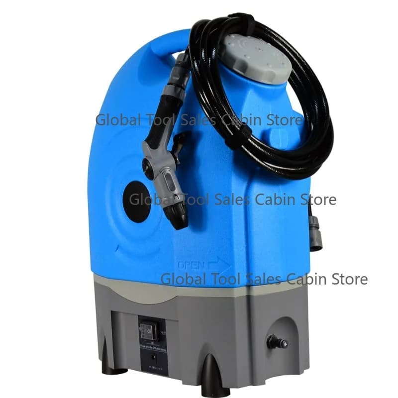 Car Charger Motor Pump Set Rechargeable Battery Pressure Car Washer Machine Portable