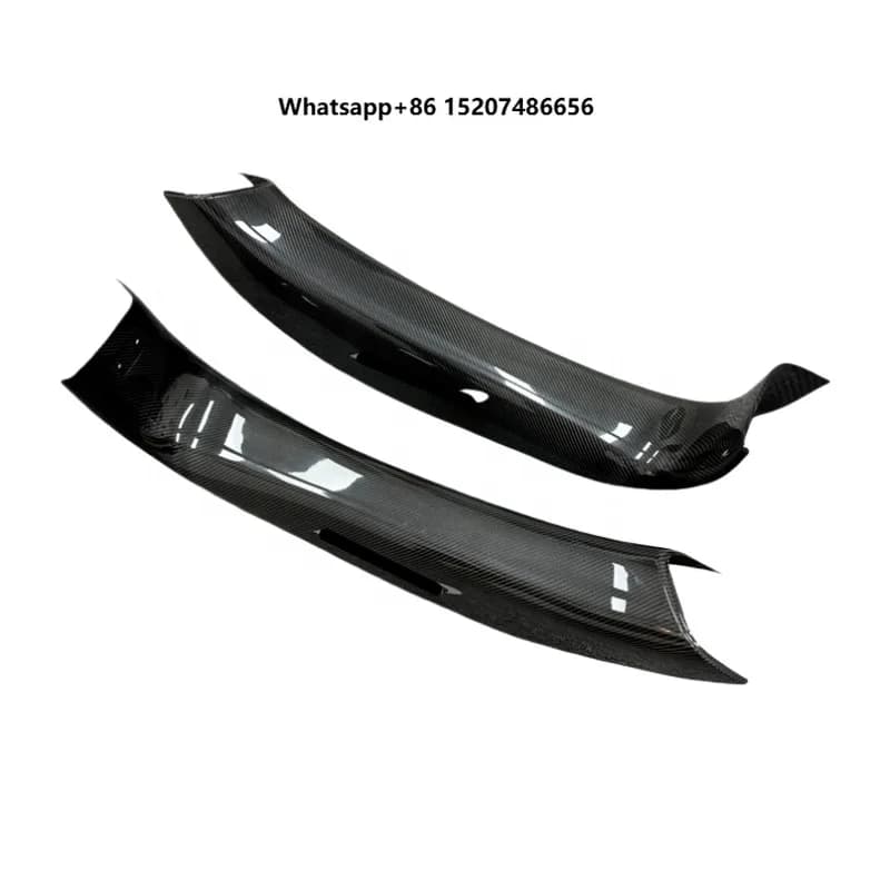 Carbon Fiber Welcome Threshold Welcome Pedal 720s