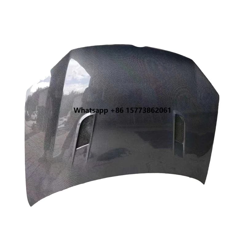 Carbon Fiber Engine Hood Bonnet for  Golf 5 MK5 Vented Front Hood Body Kit