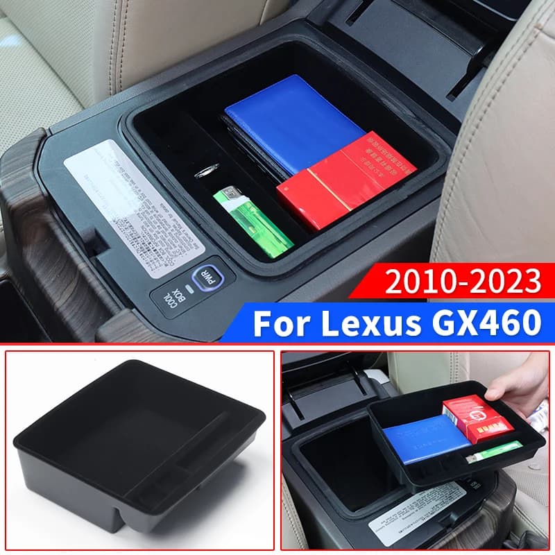 Partition Storage Box Refrigerator Bracket For Lexus GX460 GX 400 2010-2023 2021 2020 2019 Interior Modification Accessories