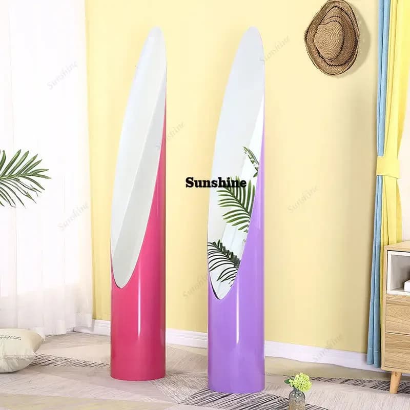 Nordic Floor Decorative Mirrors Standing Cheap Full Living Room Decorative Mirrors Big Design Espejos De Piso Modern FurnitureY