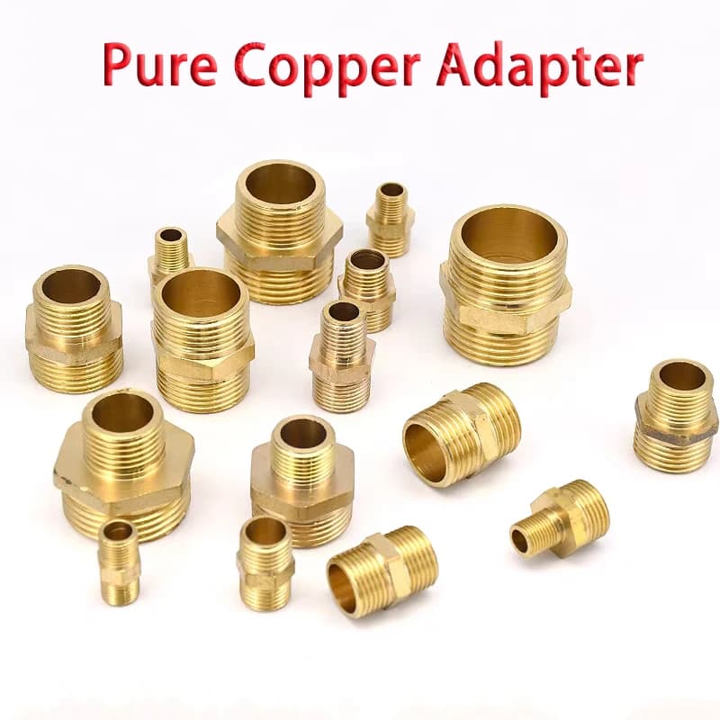 1pcs Complete Set of All-Copper Fittings 1/8, 1/4, 3/8, 1/2 Connectors