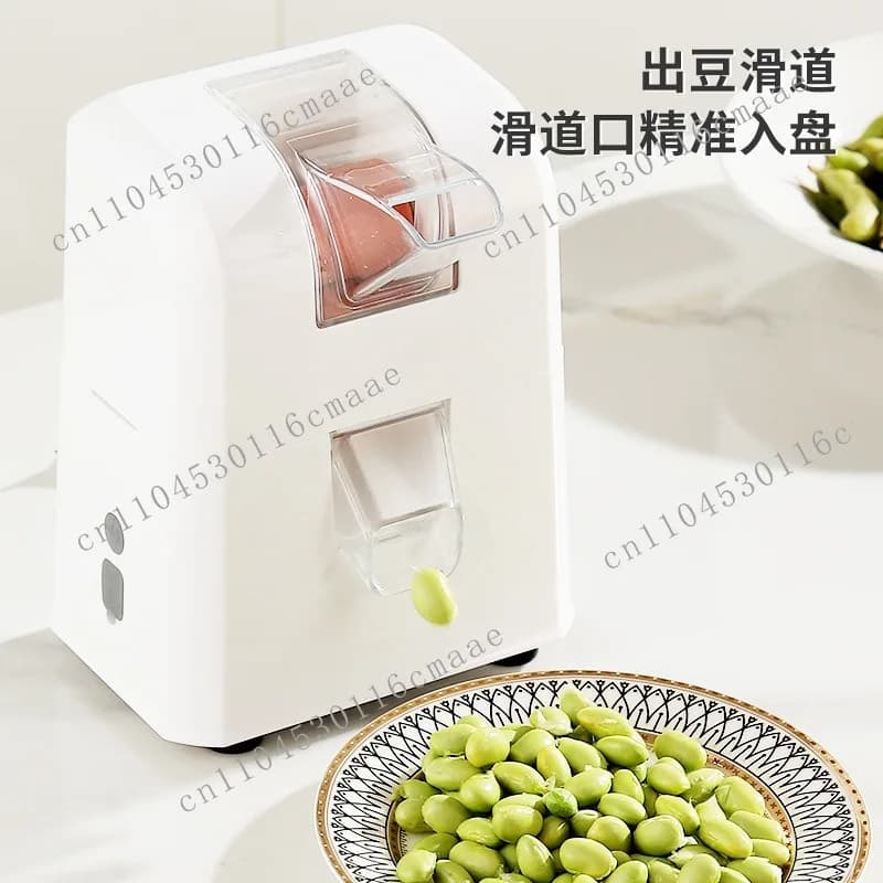 Fully Automatic Edamame Shelling And Peeling Machine Small Charging Sheller for Kitchen Use Peeling Artifact