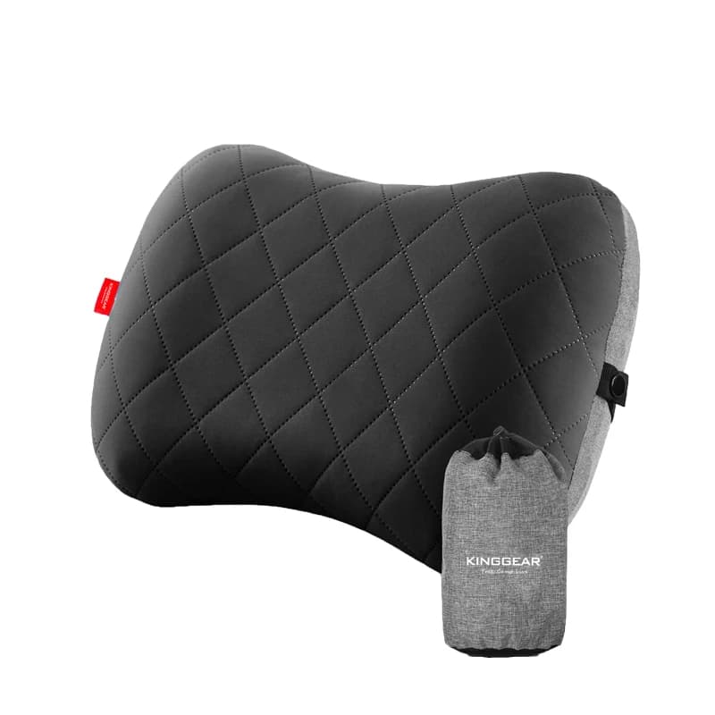 Travel Ultra Light Inflatable Pillow Upgraded Backpack Pillow Camping Pillow Strap Removable Cover