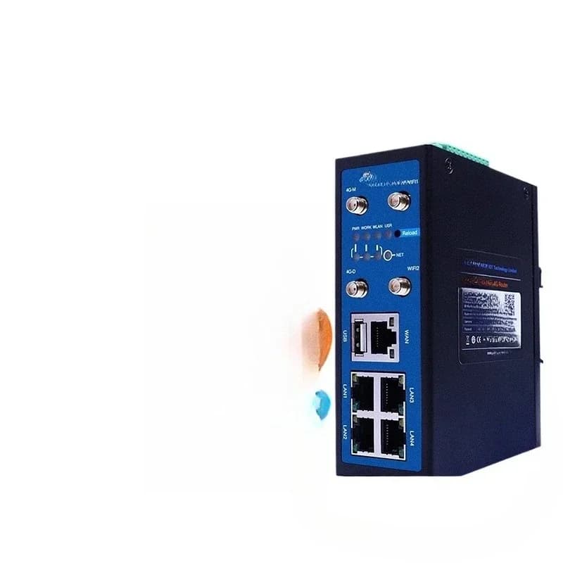 4G Smart Gateway Box with 232/485 Serial DI/DO Switching Quantity Industrial Router USR-G809