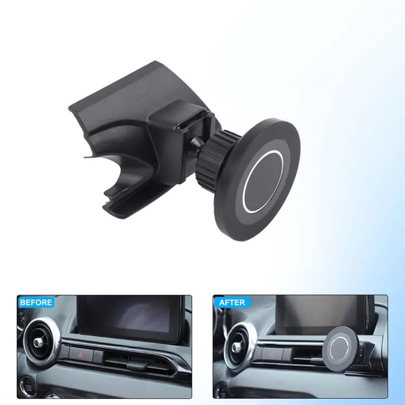 Phone Holder For Mazda MX5 MX-5 ND 2016-2024 Central Control Instrument Panel phone holder GPS navigation holder car accessories