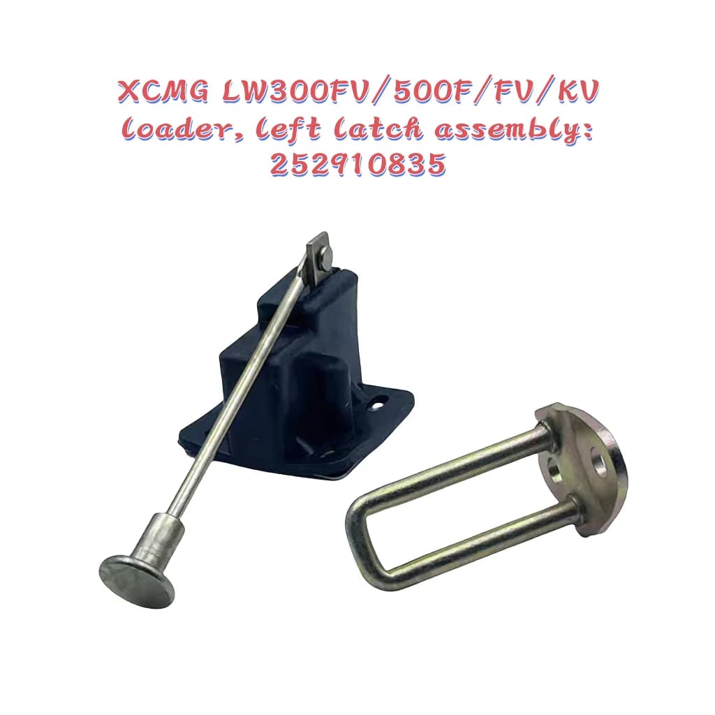 left door lock 252910835 ; LW300FV/500F/FV/KV loader; Left door lock positioning lock assembly : 252910835