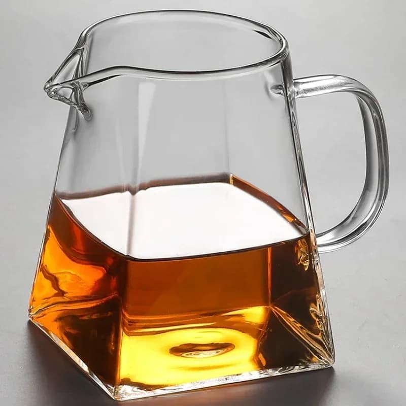 Hot Salesheat-resistant Tea Strainer, Integrated Tea Set, Japanese Stylepouring With Tea Filter Square Shaped Public Cup
