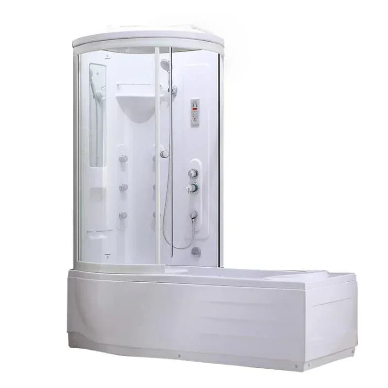 The whole shower room, bathroom L-shaped glass partition is integrated for home use Hot sales