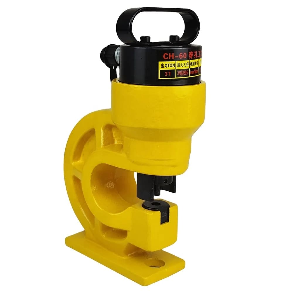 Bus bar Hydraulic Hole Puncher CH-60L for 10 mm Max of AL/CU Sheet