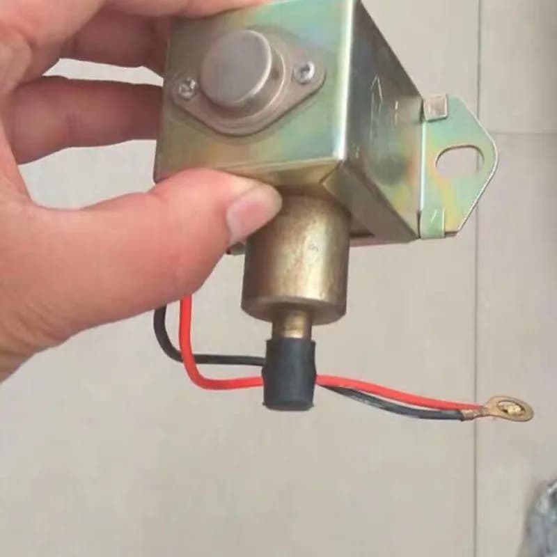 Electromagnetic Fuel Transfer Pump 12/24V High Flow Diesel Oil Pump Agricultural Harvester Tractor Parts