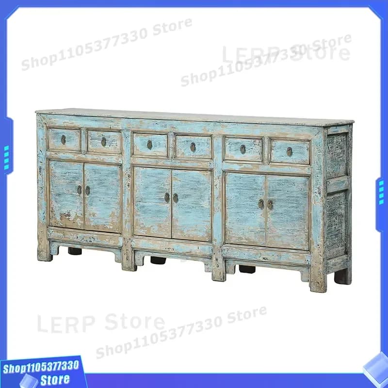 Vintage Chinese Style Living Room Furniture Set High Quality Antique Wood Sofa Table Chair Home Decor Classic Design Antique