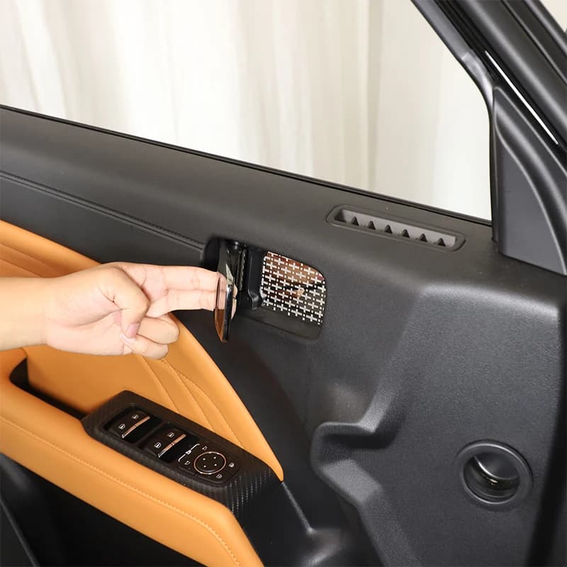 For Haval Raptors/Haval H9 2023+ Car Interior Door Handle Decorative Stainless Steel Car Interior Door Bowl Protective Stickers