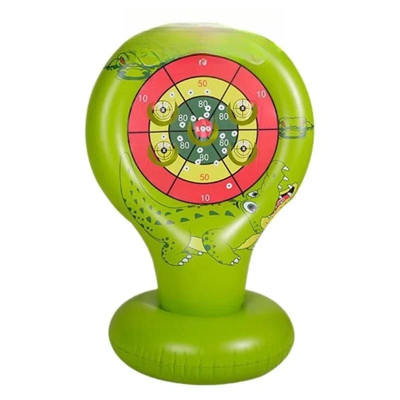Children's outdoor inflatable shooting target
