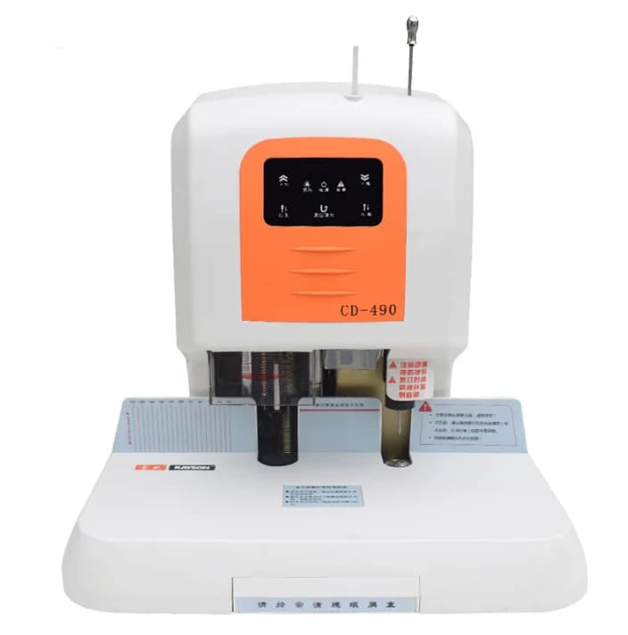 for WD-CD490)  Accounting Voucher Binding Machine  Financial Paper Binding Machine