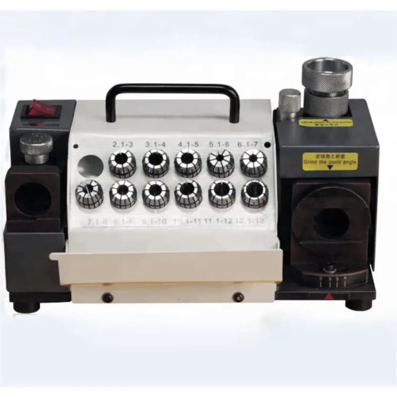 Compact Universal Drill Bit Sharpener - Mini Portable Grinder Machine for Efficient Sharpening