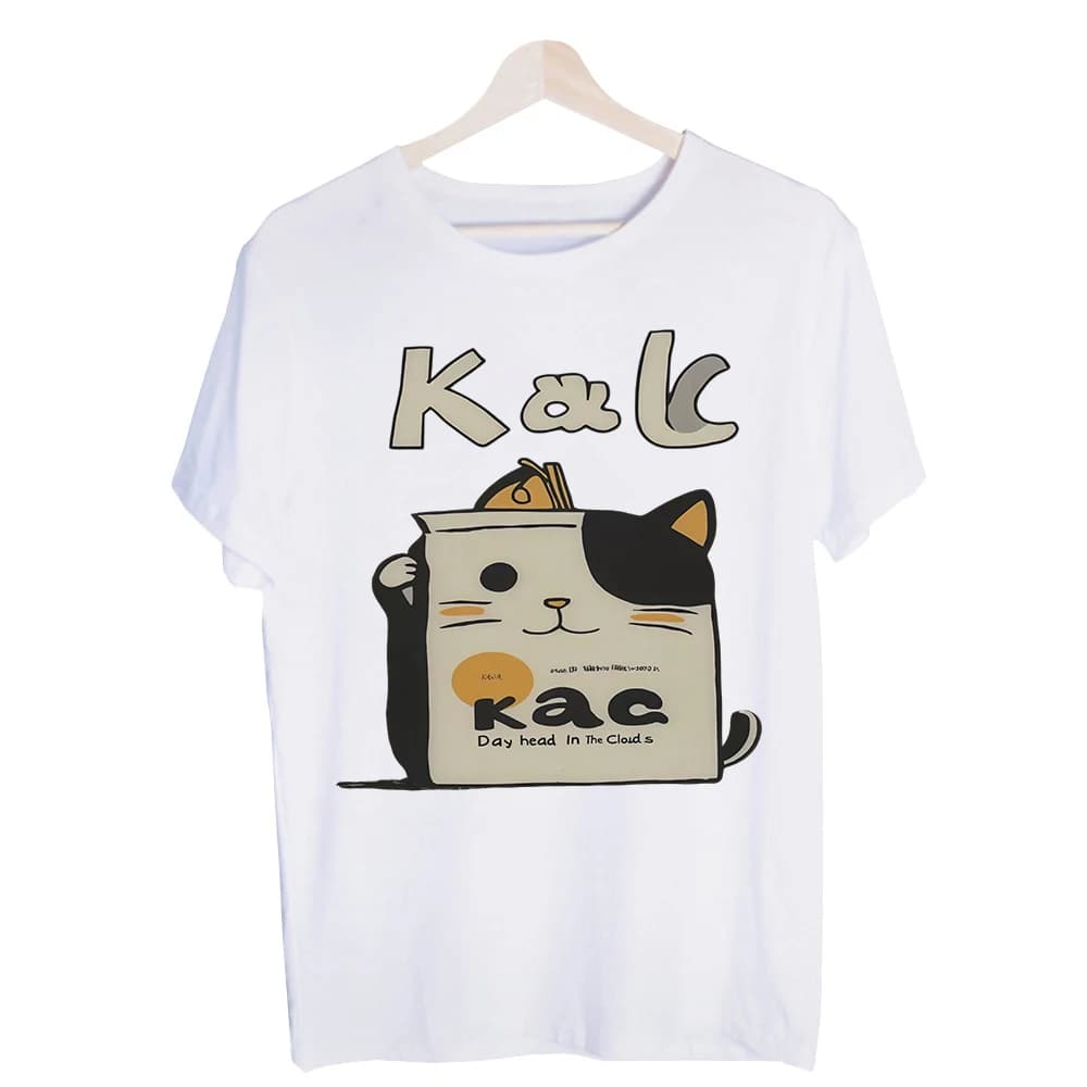 Men's Cat in Bag Graphic Tee, Short Sleeve Crew Neck T-Shirt for Casual Daily Wear and Summer Outfits