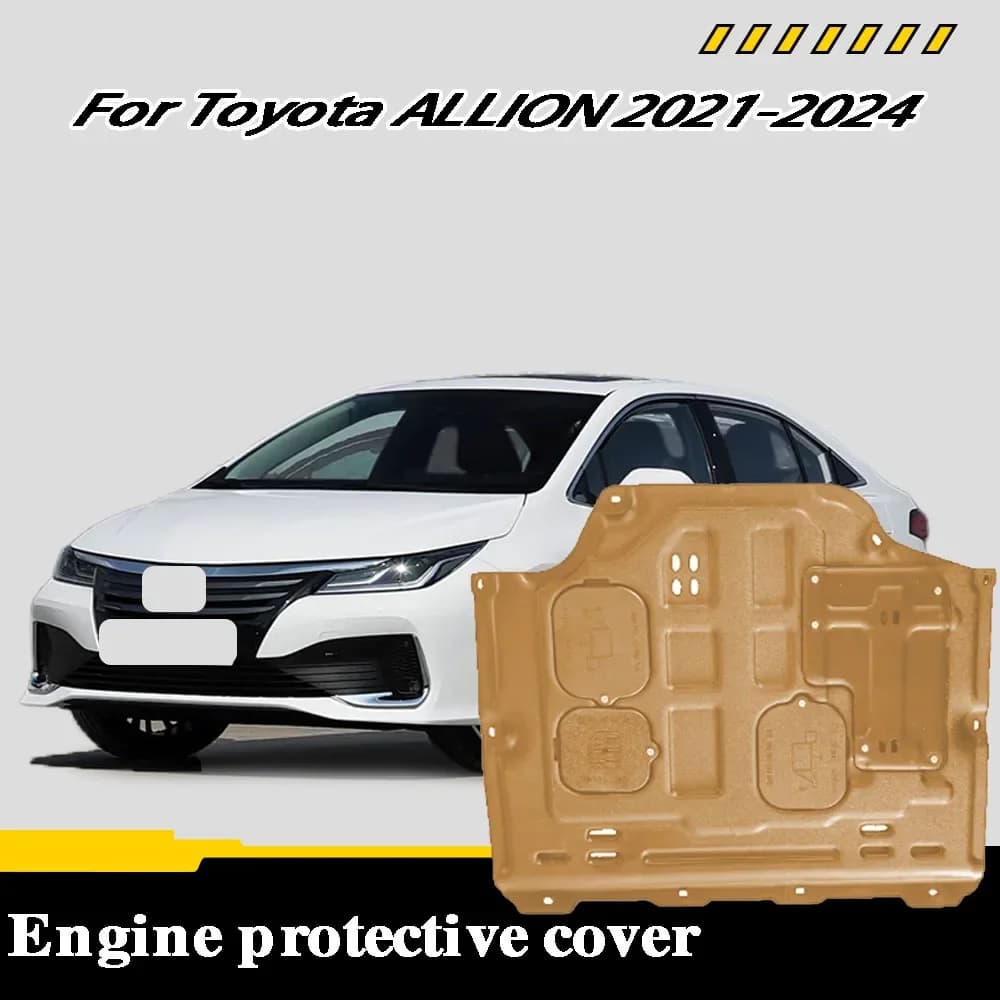 Under Engine Guard Splash Shield Mud Fender Cover Plate Fender Mudguard Protector For Toyota ALLION 2021-2024 2.0L