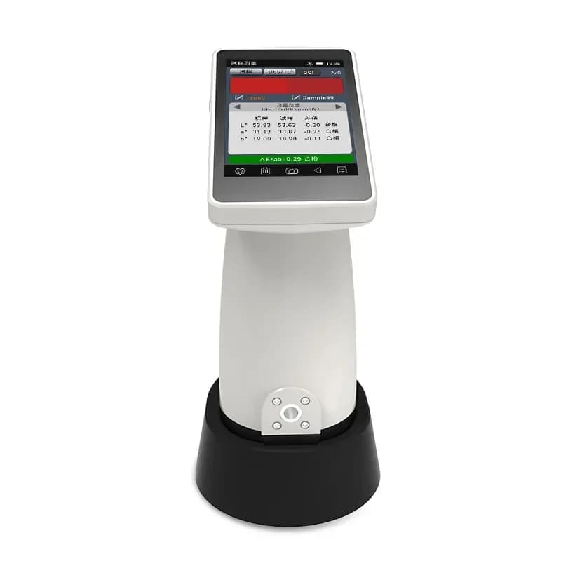 SR210 Spectrophotometry Colorimeter Plastic Paint Textile Printing Spraying Color Detector Reflectance Meter