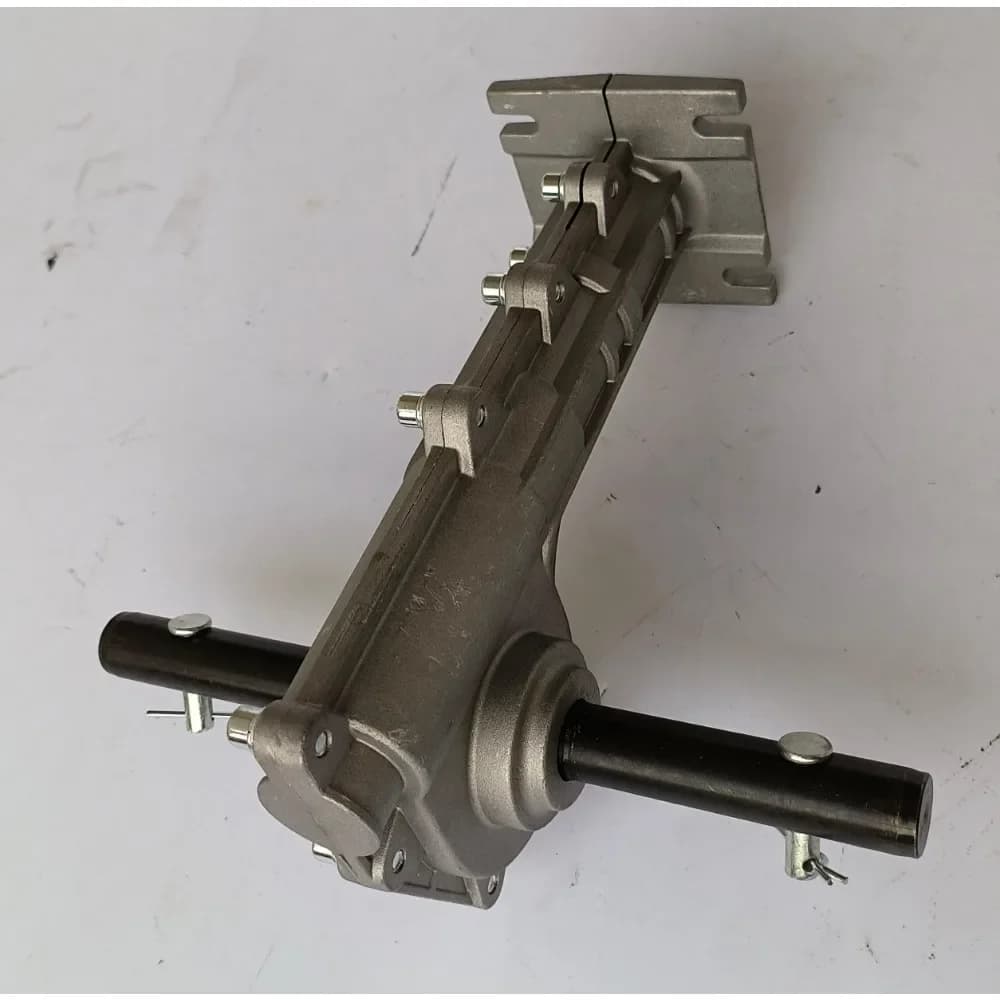 Lawn Mower Weeding Wheel Loosening and Trenching Wheel Assembly Gearbox Transmission Copper Gear Spindle Aluminum Shell