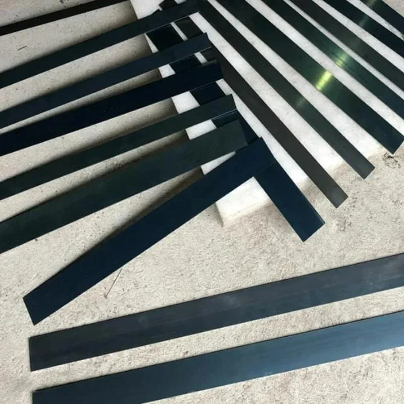 65MN Spring Steel Strip Quenched Manganese Steel Belt 0.5-4mm For Knife Making Springs Length 500mm Thick 0.5-4mm